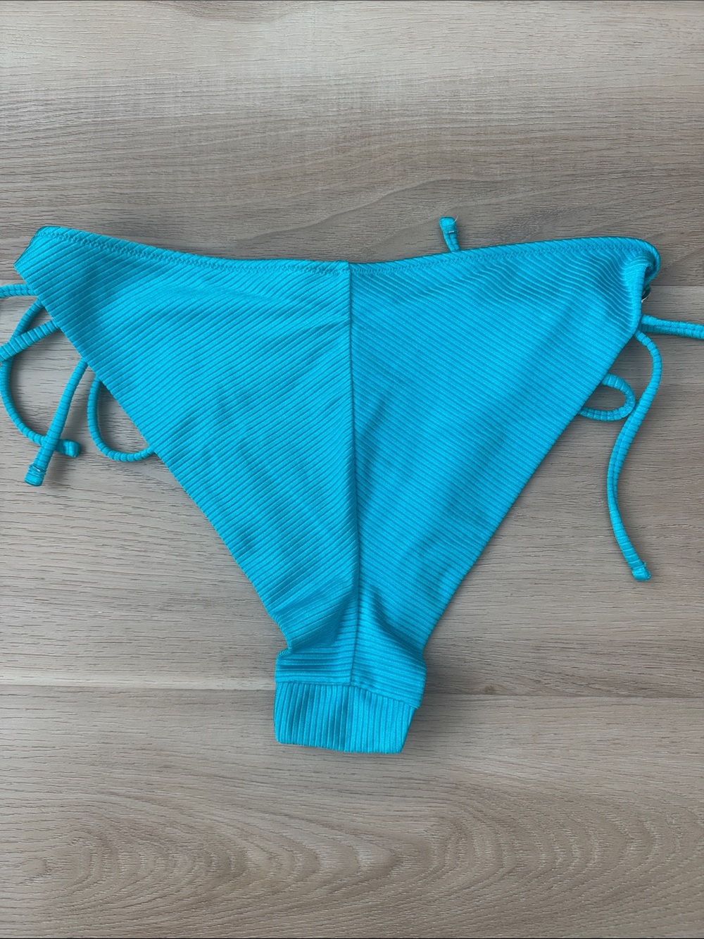 Aerie - Shine Rib Cheekiest Tie Bikini Bottom - Picture 10 of 12